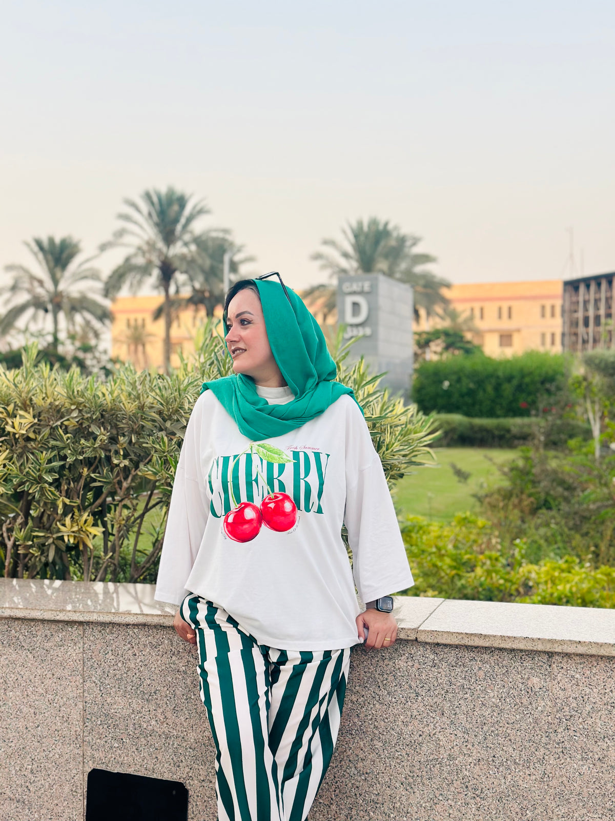 Green Cherry T-Shirt