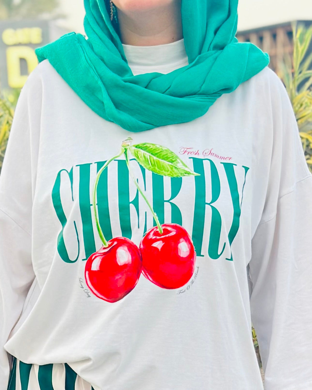 Green Cherry T-Shirt